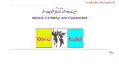 Desktop Screenshot of israeltanz.de