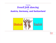 Tablet Screenshot of israeltanz.de